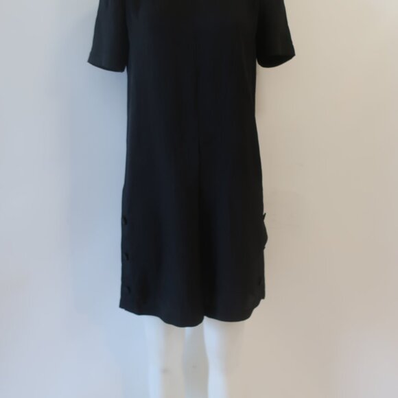 Womens Rag & Bone Black Short Sleeve Dress S/P - Picture 4 of 8